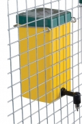 Trinkflasche mit Klappdeckel 1 Liter gelb
